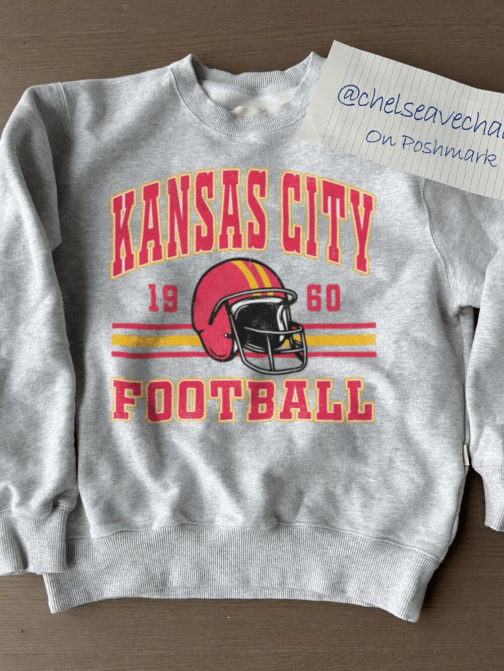 Vintage Kansas City Chiefs Football Style Sweatshirt, Retro NFL Men Women Shirt